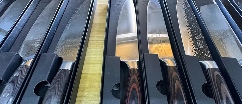 Knife grinding and polishing workshops in Yangjiang, China's knife and scissors manufacturing capital