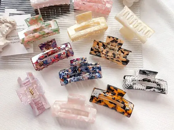Acetate Hair Claw Clips