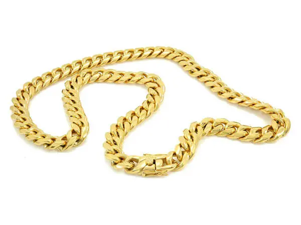 18K Gold Plated Cuban Link Chains