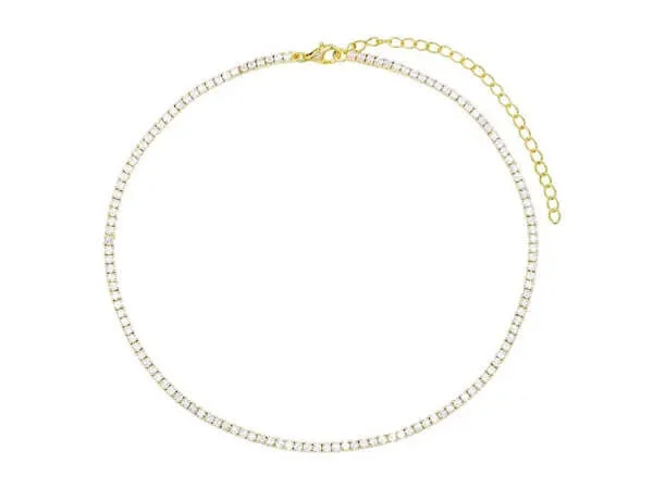 CZ Tennis Necklaces