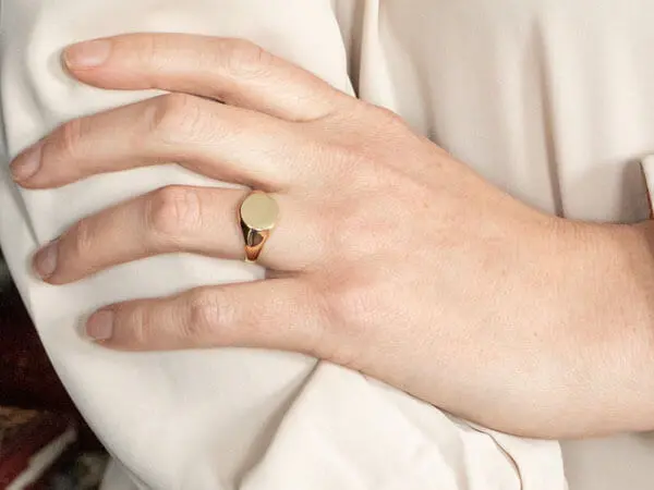 Minimalist Signet Rings